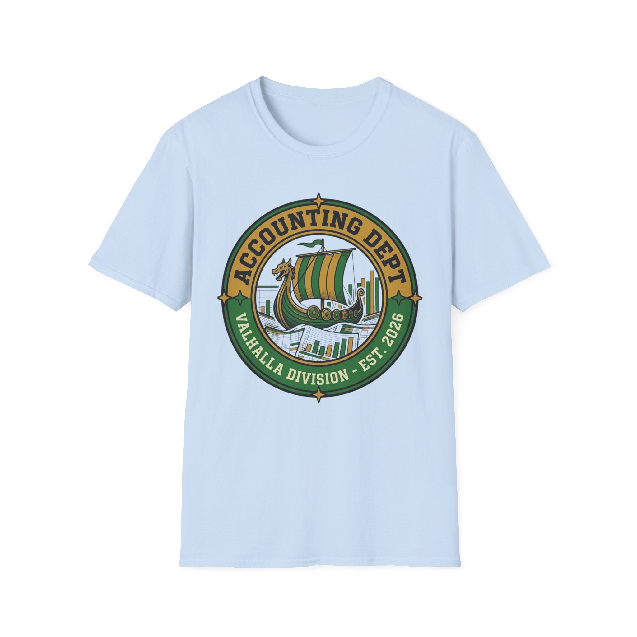 Accounting Department Valhalla Division T-Shirt
