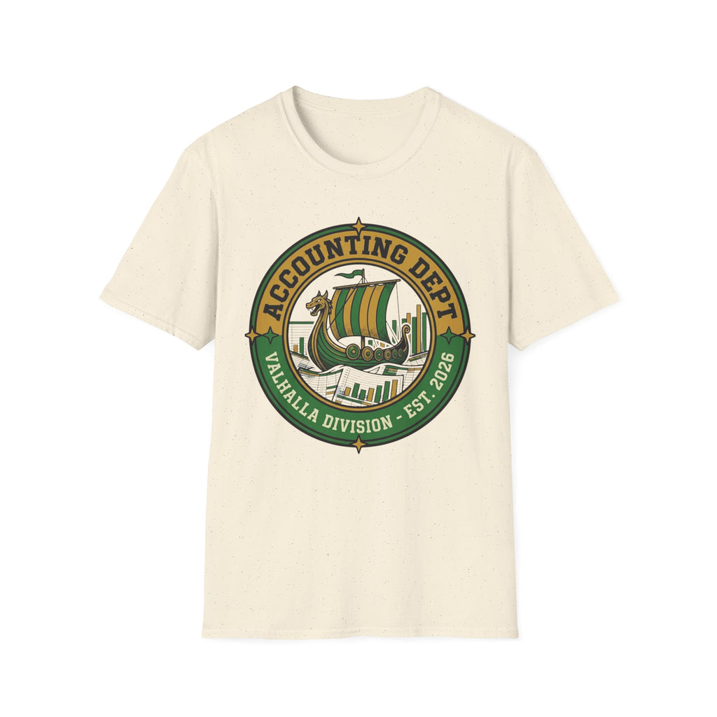 Accounting Department Valhalla Division T-Shirt