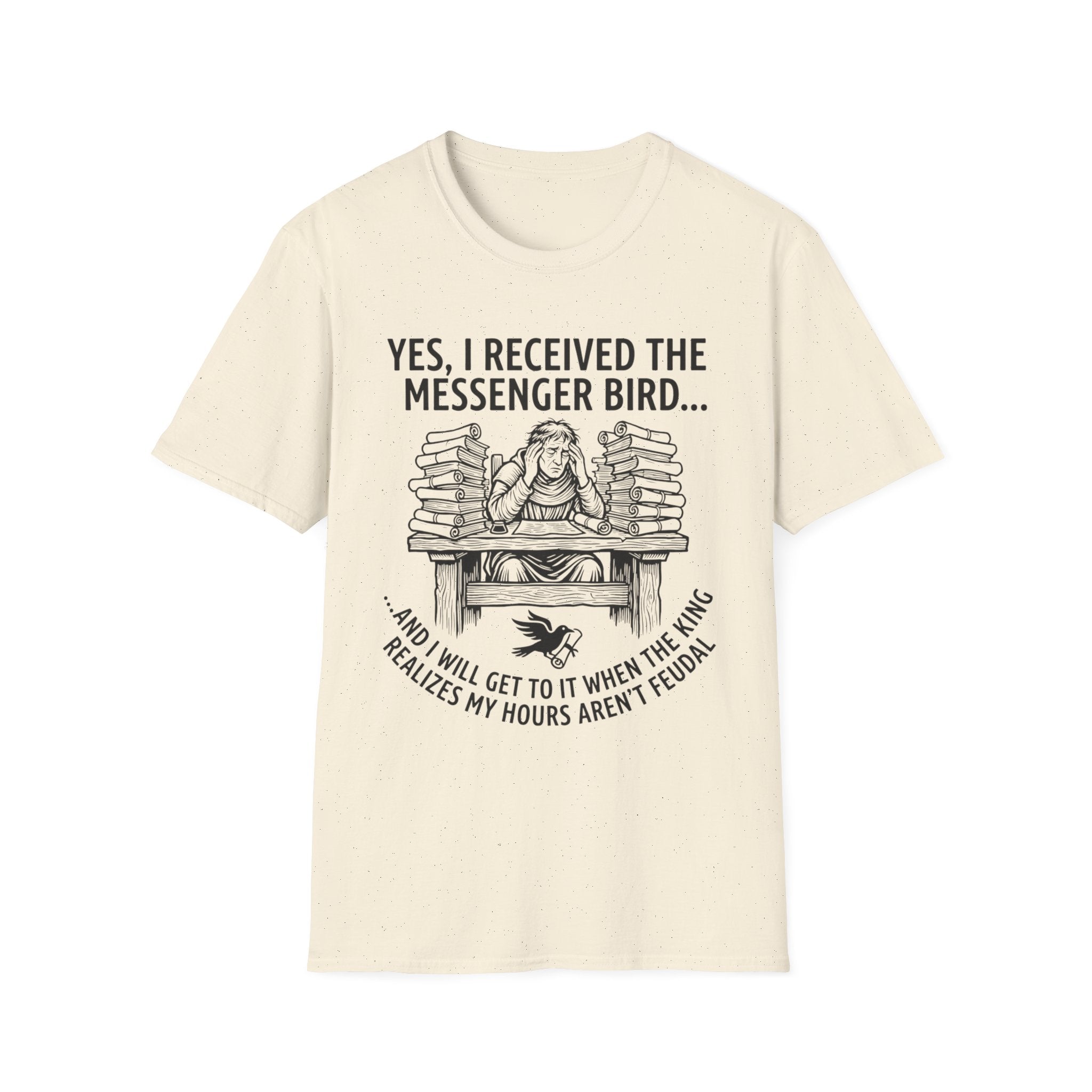 Yes I Recieved the Messenger Bird T-Shirt