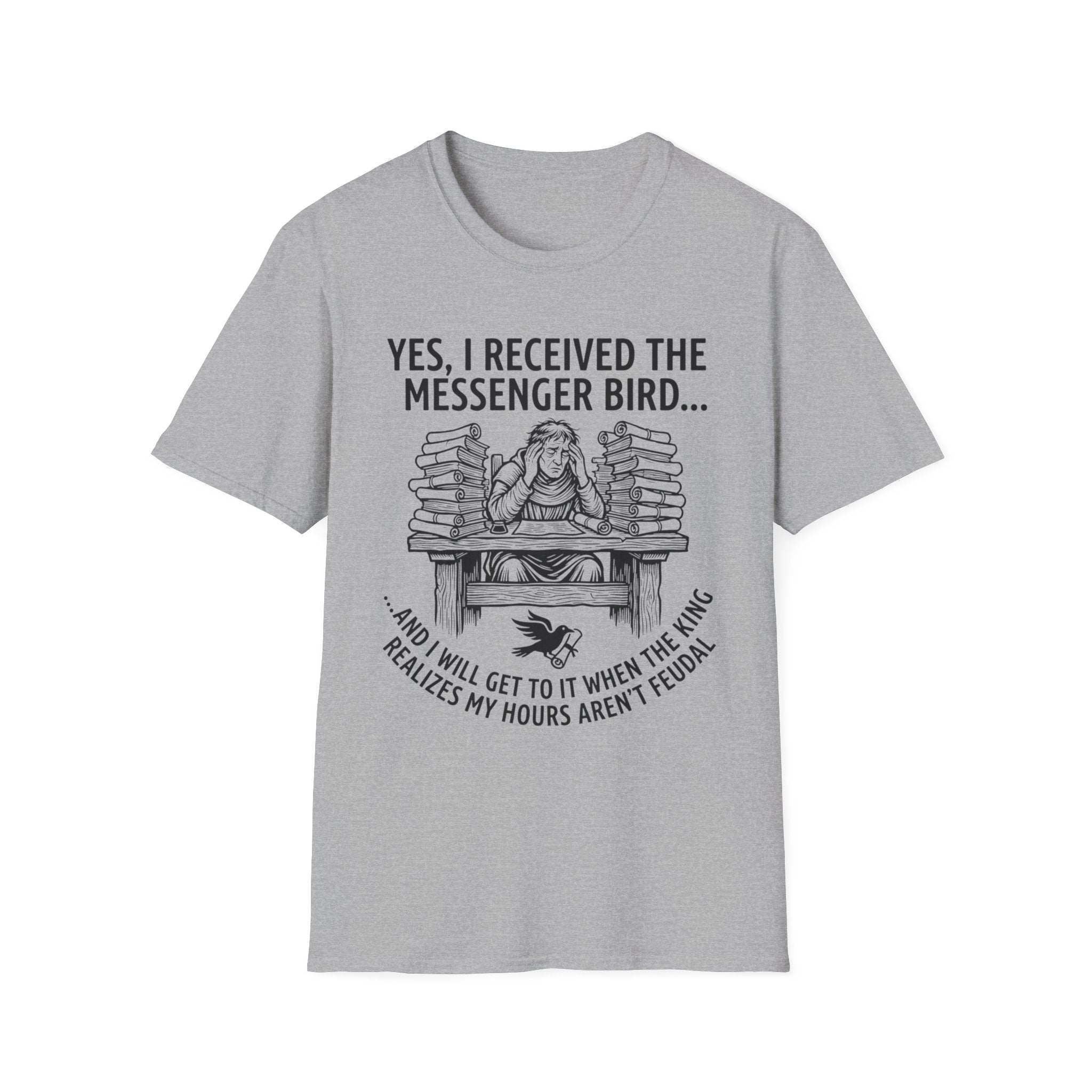 Yes I Recieved the Messenger Bird T-Shirt