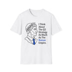 I Think About The Q3 Strategy As Much As the Roman Empire T-Shirt