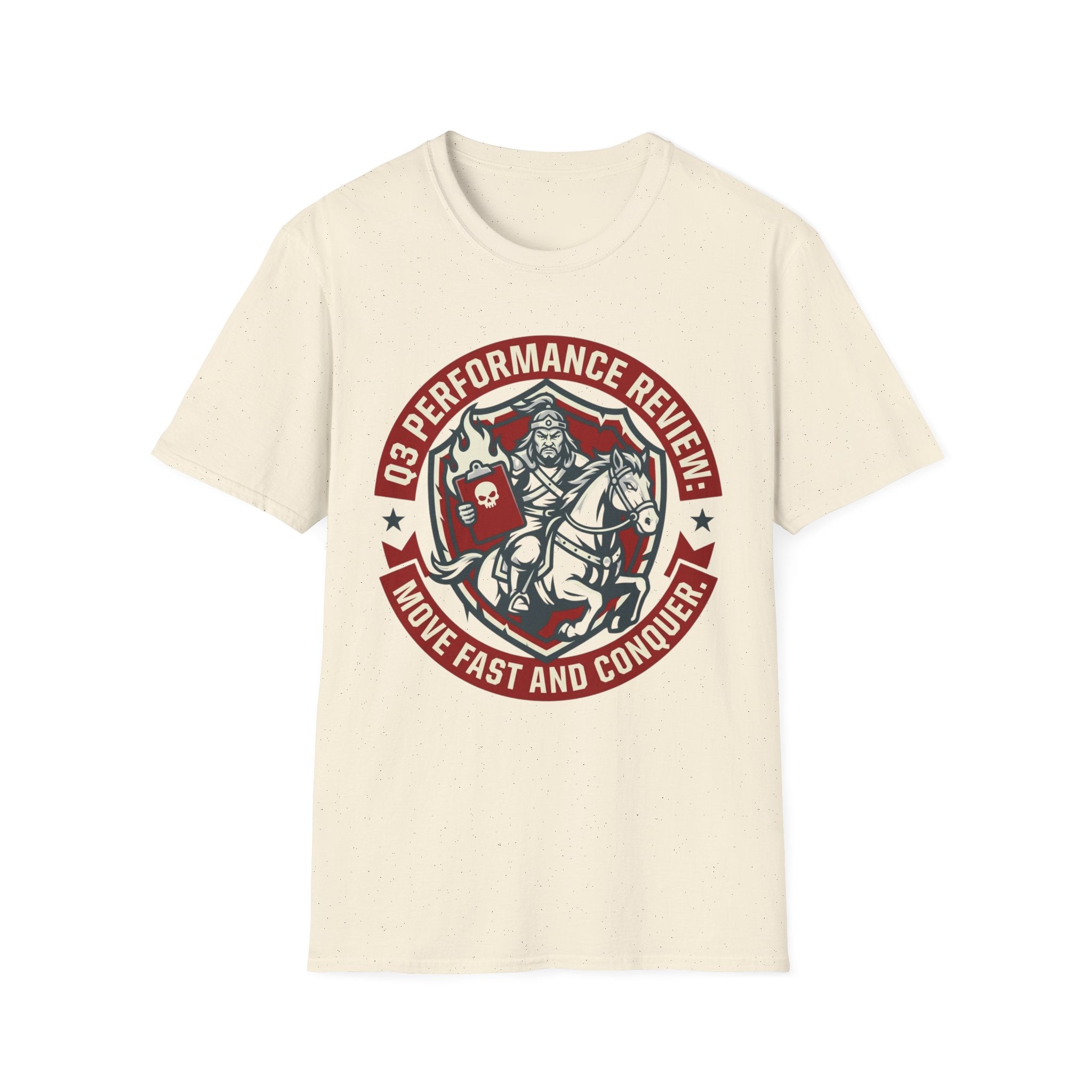 Q3 Performance Review Move Fast and Conquer T-Shirt