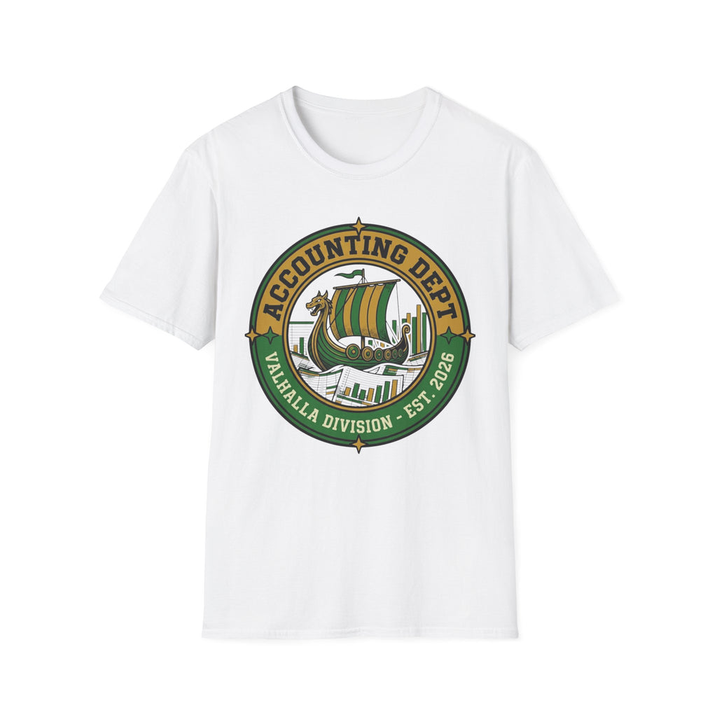 Accounting Department Valhalla Division T-Shirt