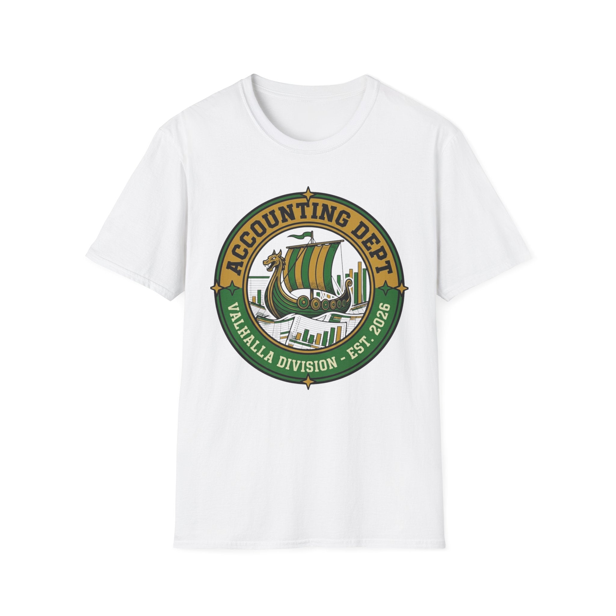 Accounting Department Valhalla Division T-Shirt