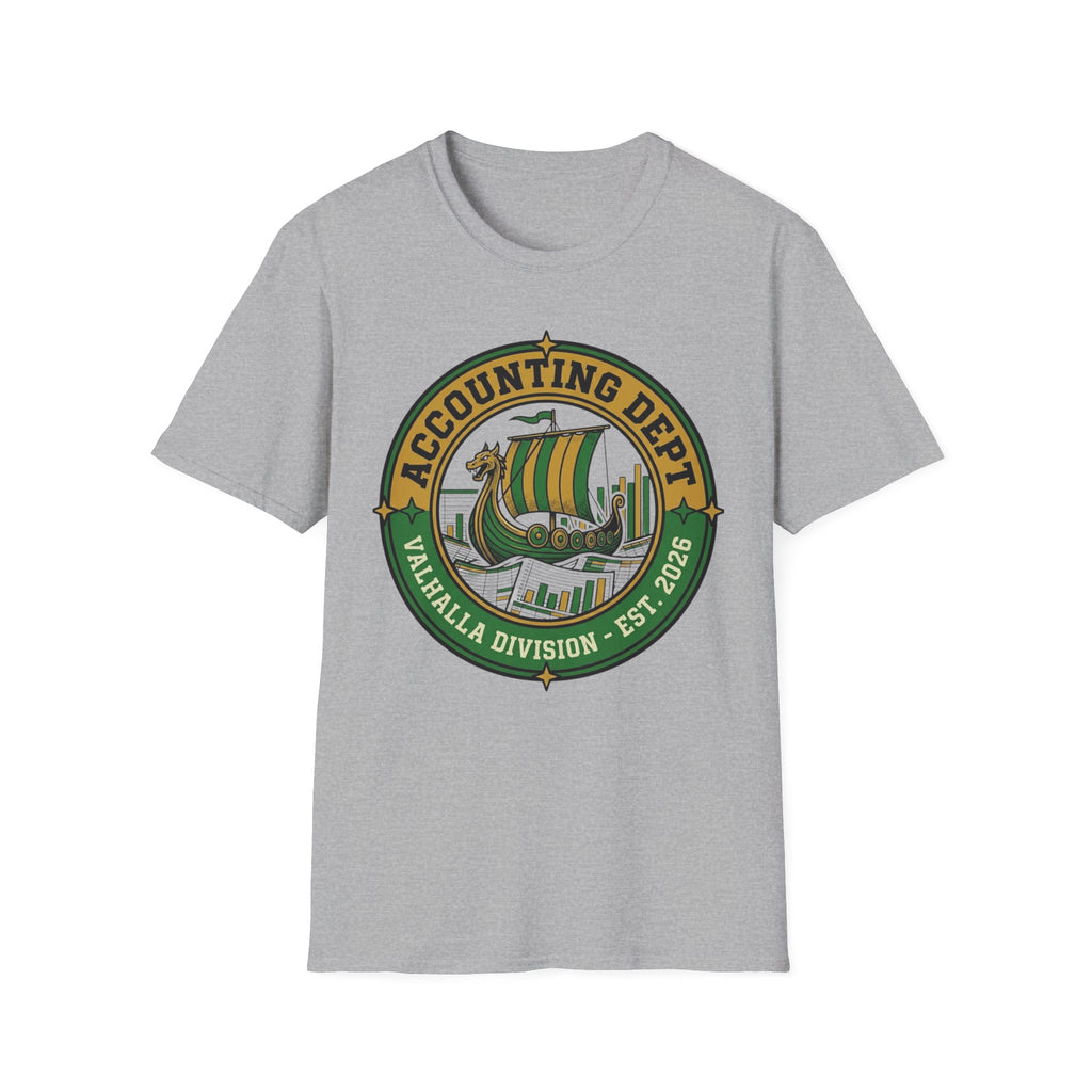 Accounting Department Valhalla Division T-Shirt